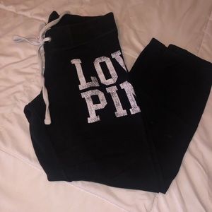 VICTORIAS SECRET/PINK CAPRI SWEATS *SZ SM*